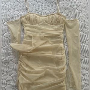 Oh Polly fitted mini dress